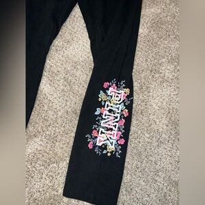 PINK Victoria's Secret Black Leggings